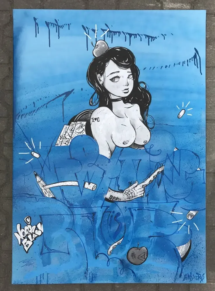 Everything was blue – Cruze x Laiks colabo